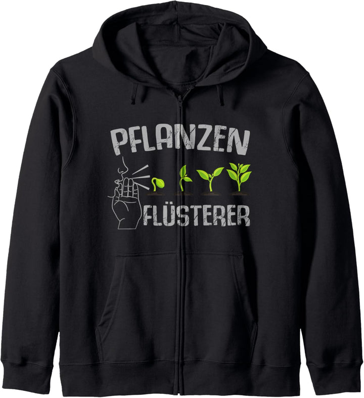 Pflanzenflüsterer Gärtner Pflanzen Flüsterer Kapuzenjacke