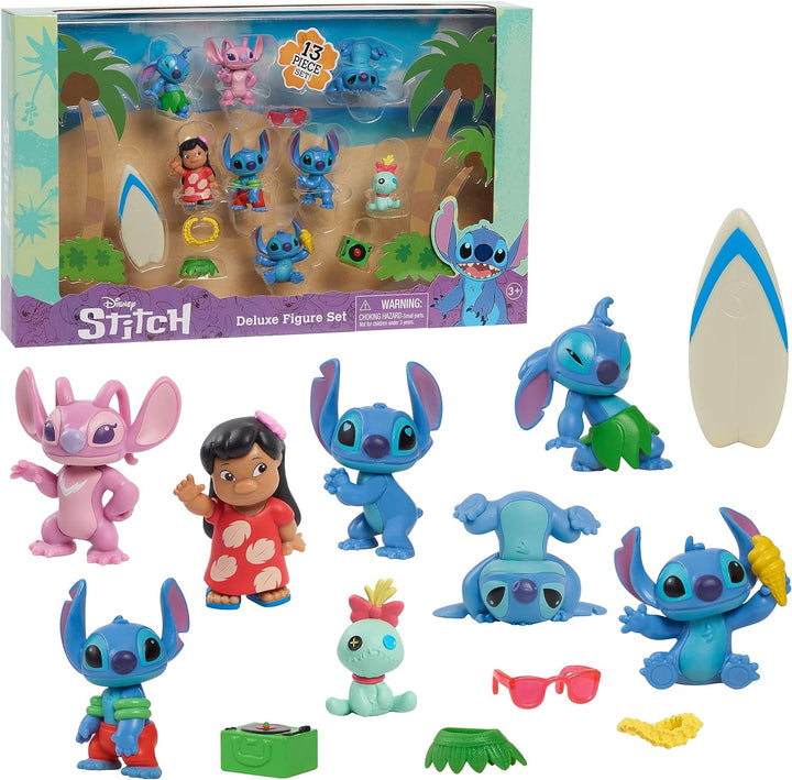 Stitch 46259 Lilo Deluxe Figure Set, Multi-Color