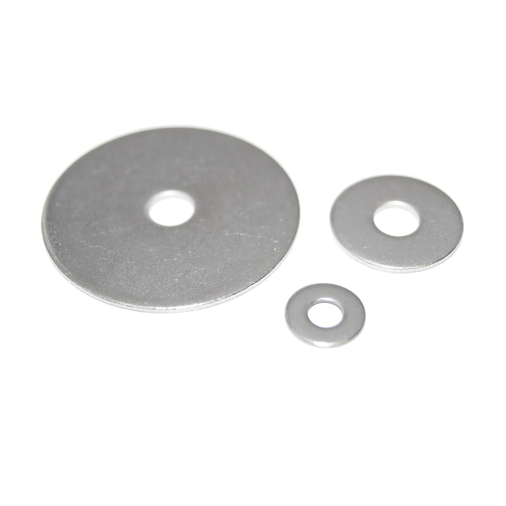 Karosseriescheiben M6 Edelstahl V2A 20 Stück Unterlegscheiben 6,4X55X1,5 mm aus rostfreier Edelstahl