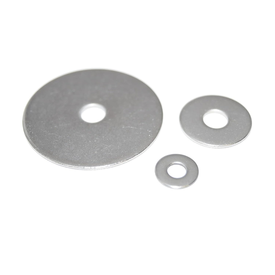 Karosseriescheiben M12 Edelstahl V2A 20 Stück Unterlegscheiben 12,5X50X1,5 mm aus rostfreier Edelsta