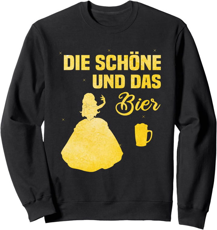 Die schöne und das Bier Sweatshirt