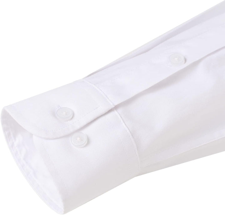J.VER Oxford Herren Hemd Bügelfrei Regular Fit Hemd Langarm Casual Hemd aus Oxford Button down Hemd
