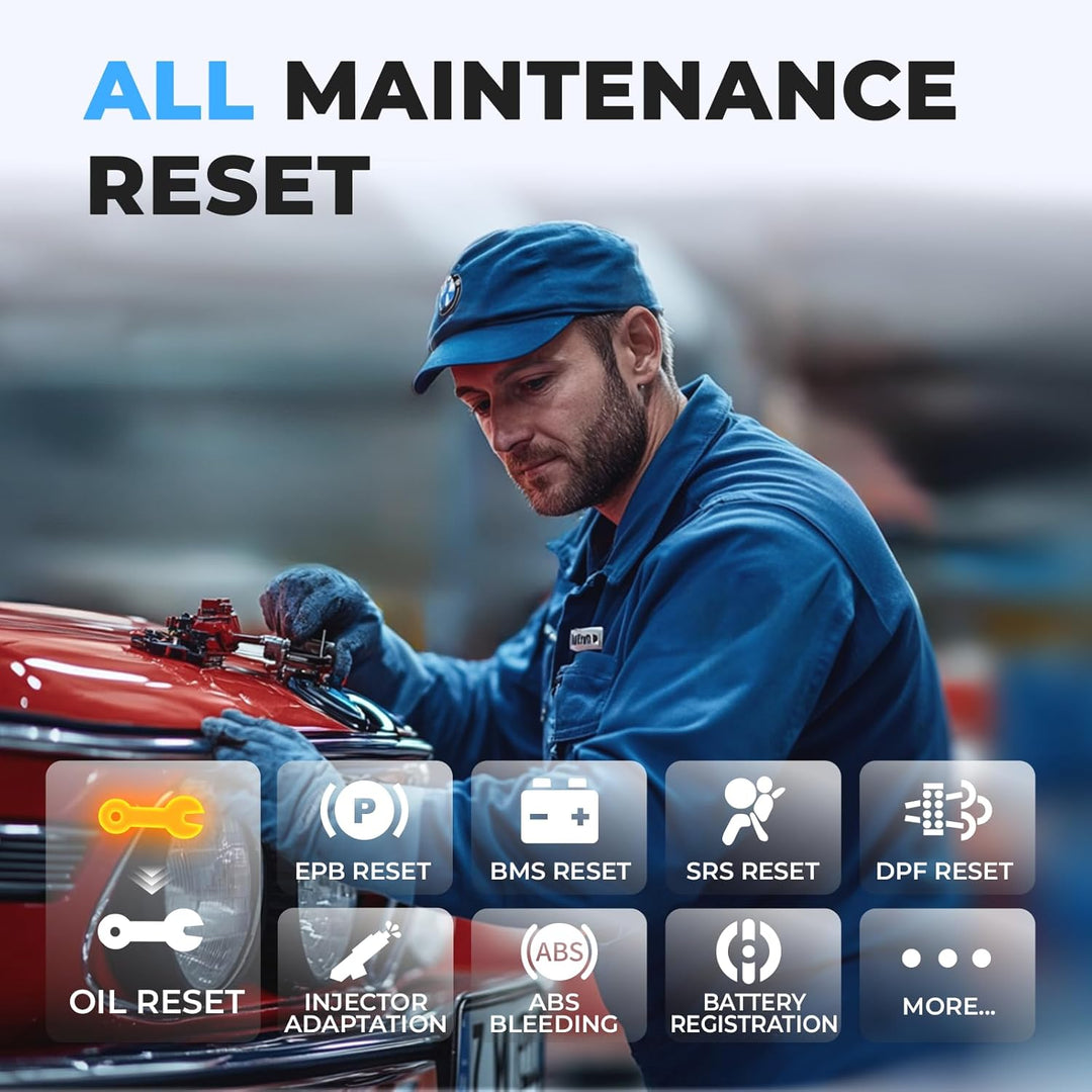 AUTOPHIX 7610 Elite Vollsysteme OBD2 Diagnosegerät Kompatibel mit VW Automotive Full Functions OBD2