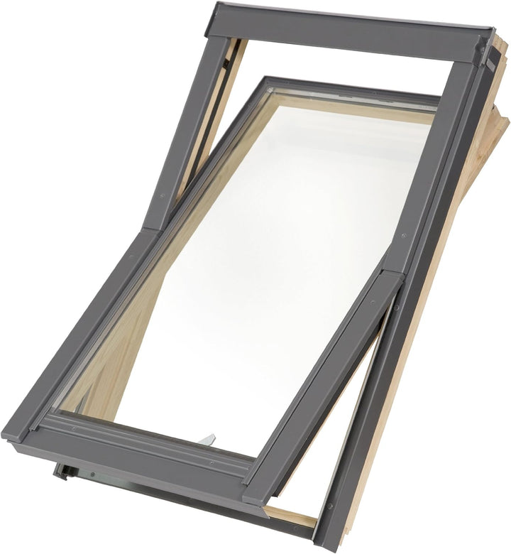 Dachfenster Balio Schwingfenster mit Eindeckrahmen S6 SK06 114x112 cm auch kompatibel zum Austauch a