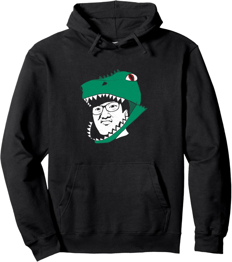 Grüner Dinosaurer PartinG Merch Pullover Hoodie