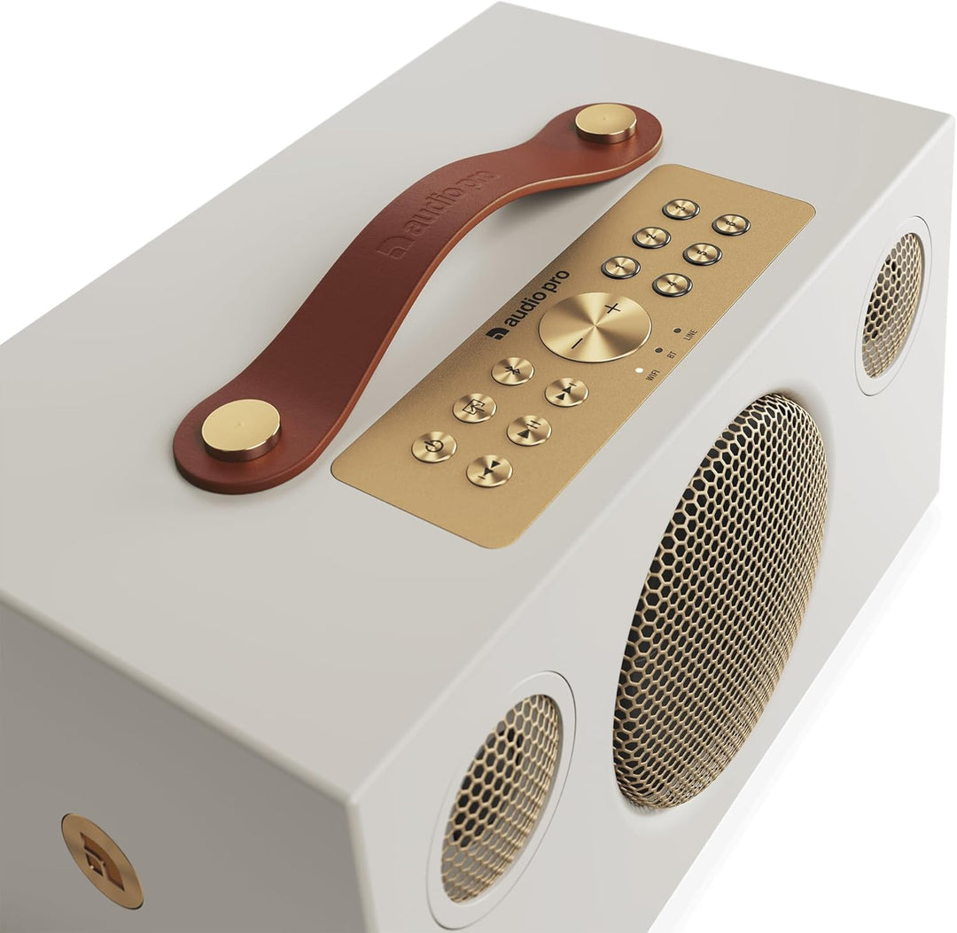 Audio Pro C5 MkII W Wireless Multiroom Lautsprecher 40W Class-D Verstärker, AirPlay 2, Google Cast,