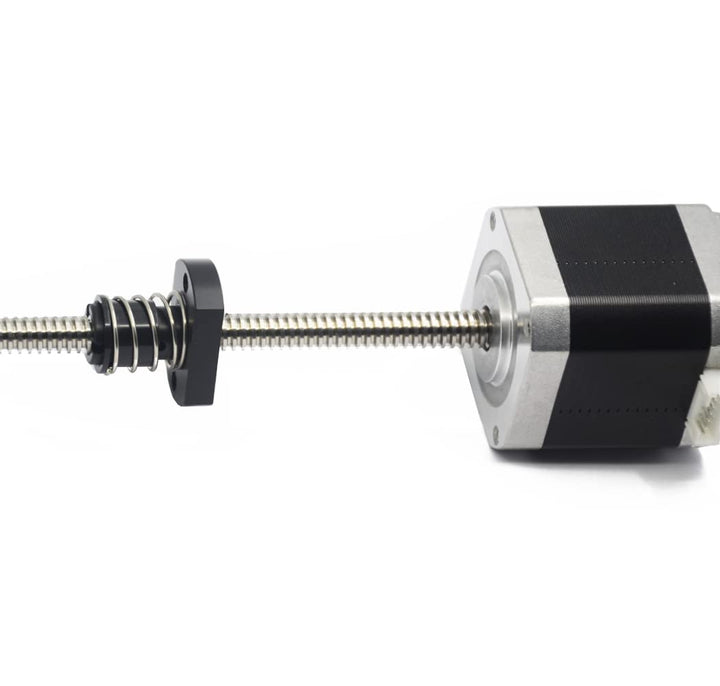 Iverntech NEMA 17 Schrittmotor mit Integrierter 2 mm Steigung 310 mm T8 Leitspindel für 3 Drucker Z-