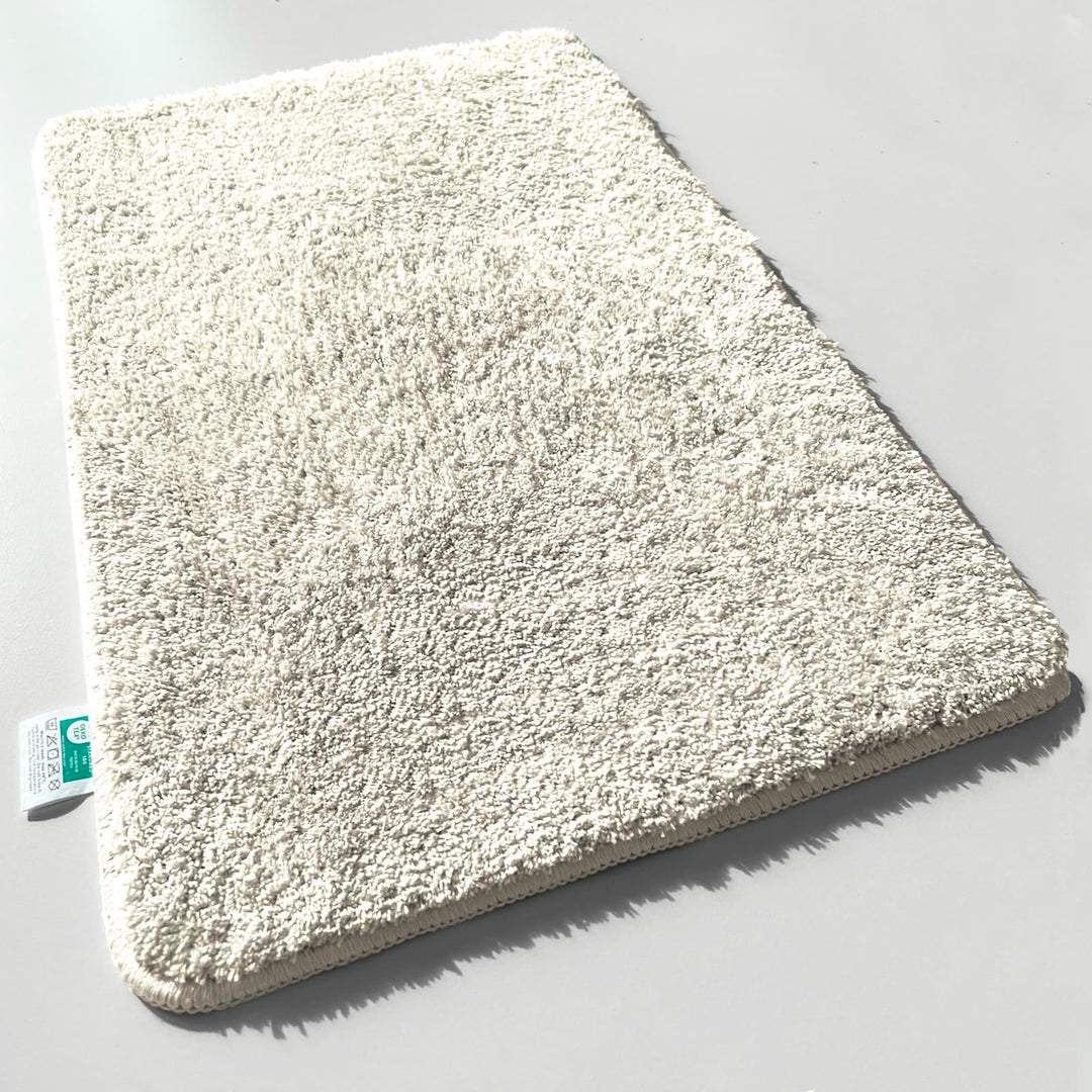 casa pura Badematte Hochflor Sky Soft - Weicher, Flauschiger Badezimmerteppich in Shaggy-Optik - Bad
