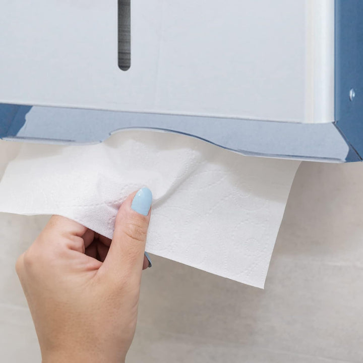 Jofel AH12200 Zig-Zag-Spender aus Edelstahl, glänzend, rostfrei