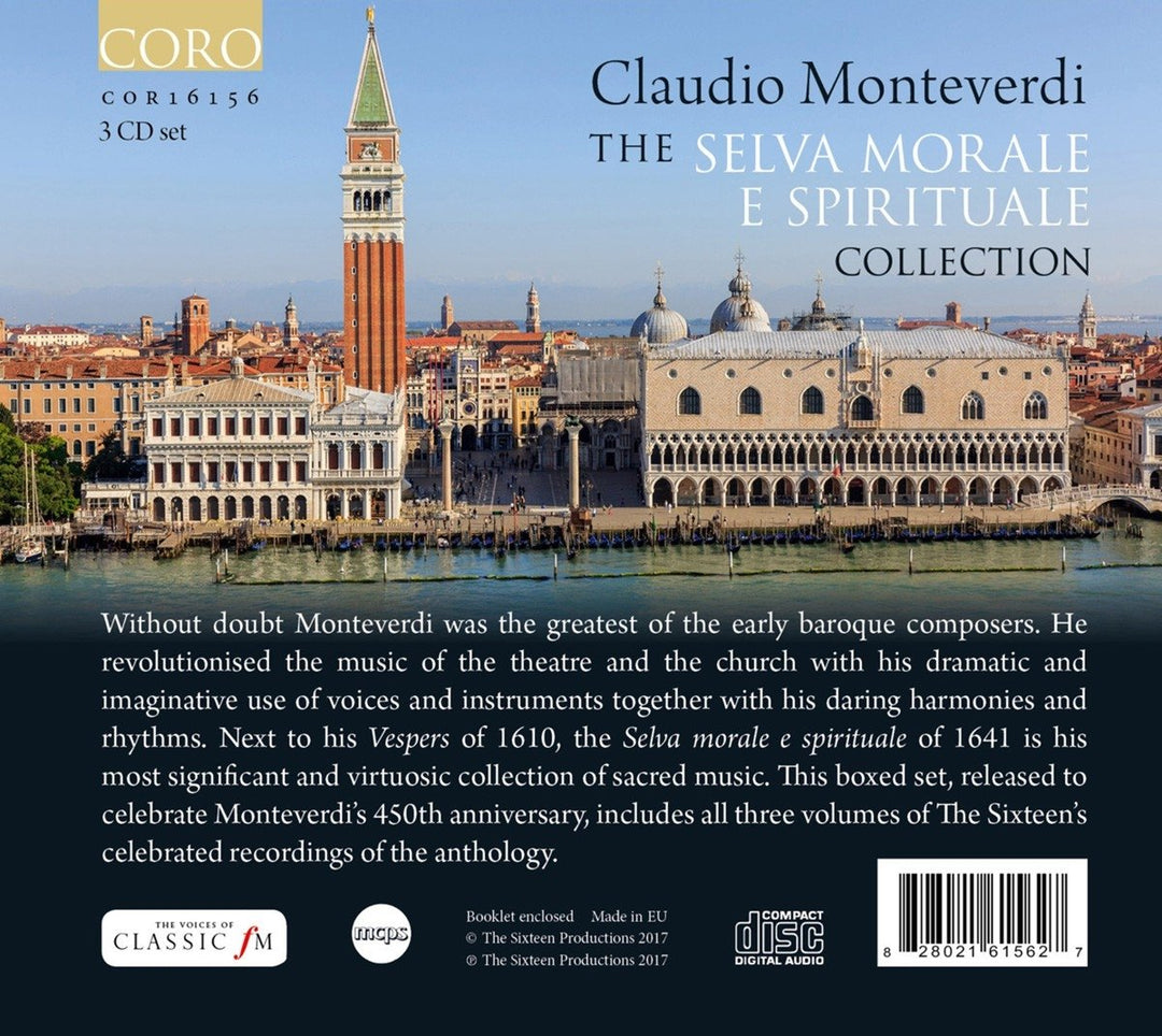 Monteverdi: The Selva Morale e Spirituale Collection, Audio-CD