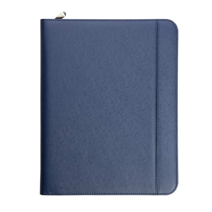 Vebon® Schreibmappe Ringbuch A4 Paris I Reissverschluss + Klemmbrett I Konferenzmappe + Laptoptasche