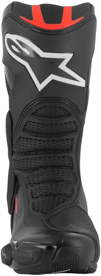 Alpinestars Motorradstiefel SMX 6 V3, BLACK 38 EU Black Red Fluo, 38 EU Black Red Fluo