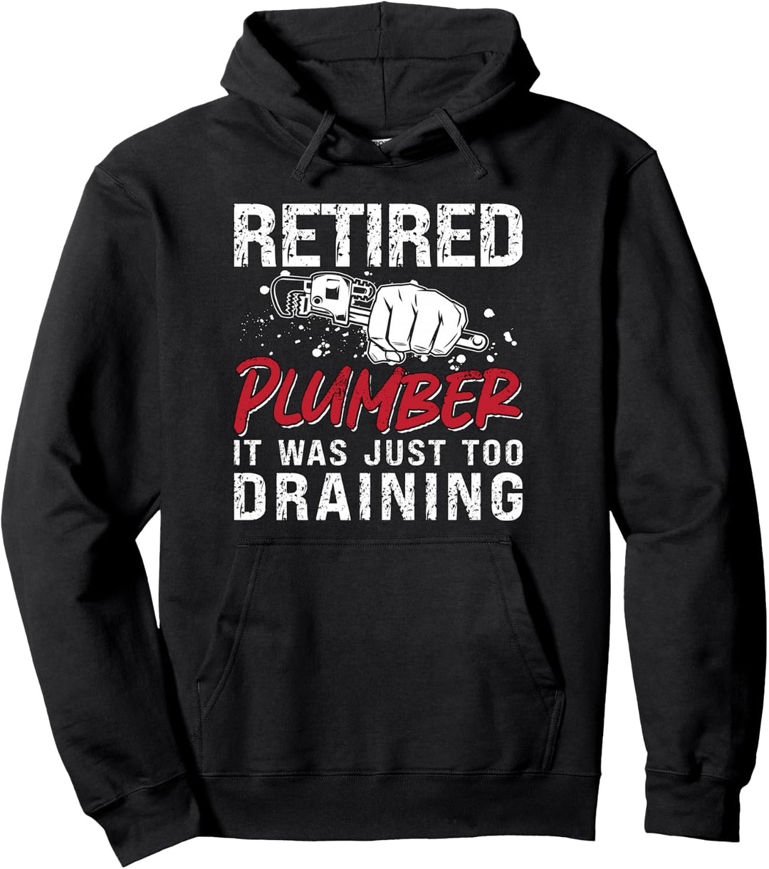 Pensionierter Klempner It Was Just Master Plumbing Trade Klempner Pullover Hoodie