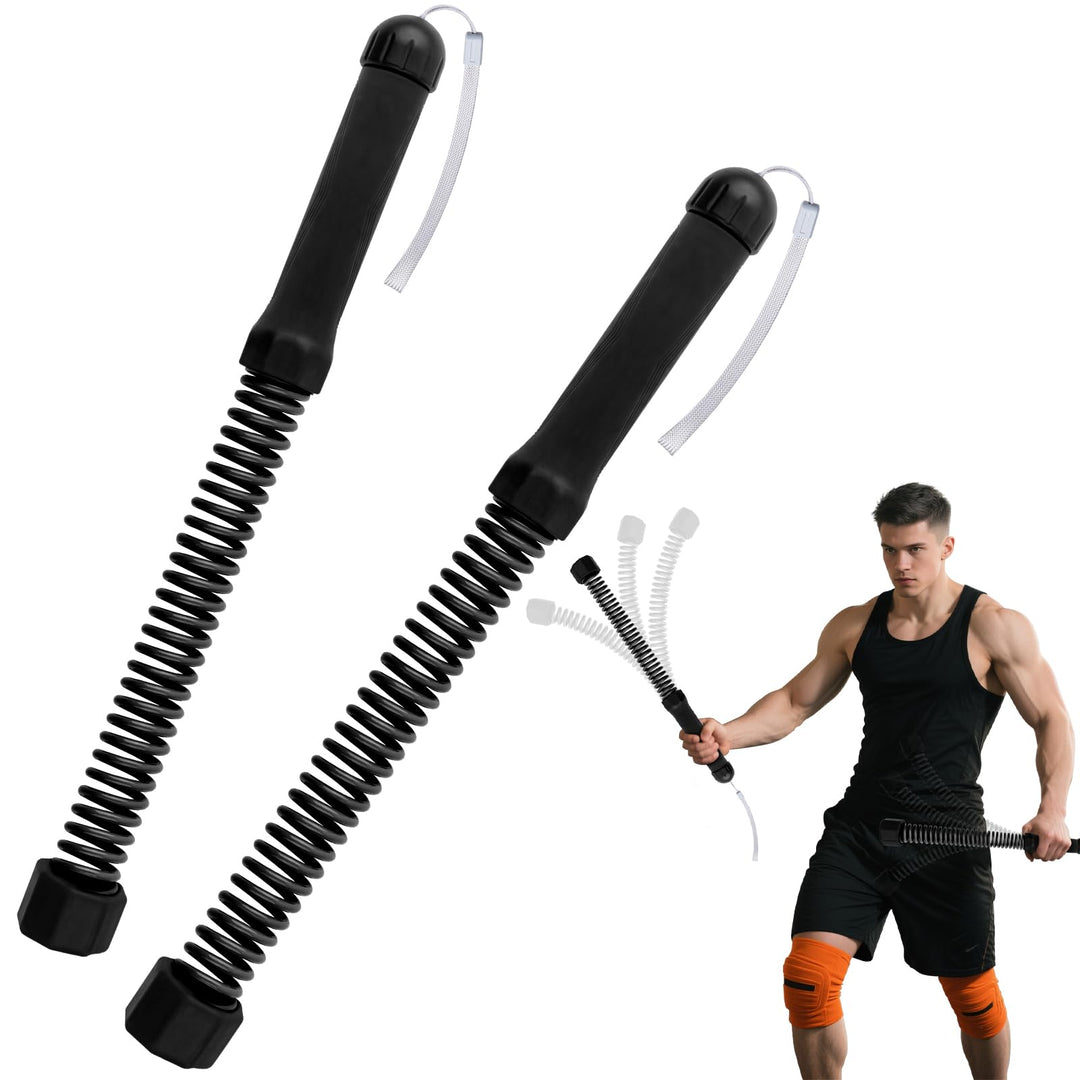 Neues Upgrade Battle Ropes Ohne Seil, 2pcs Tragbar Schwere Battle Ropes, Ganzkörpertrainingsgeräte R