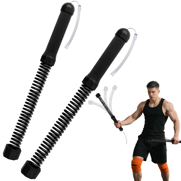 Neues Upgrade Battle Ropes Ohne Seil, 2pcs Tragbar Schwere Battle Ropes, Ganzkörpertrainingsgeräte R