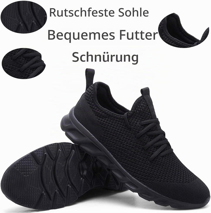 Damyuan Herren Laufschuhe Turnschuhe Sportschuhe Sneaker Running Tennis Schuhe Freizeit Strassenlauf