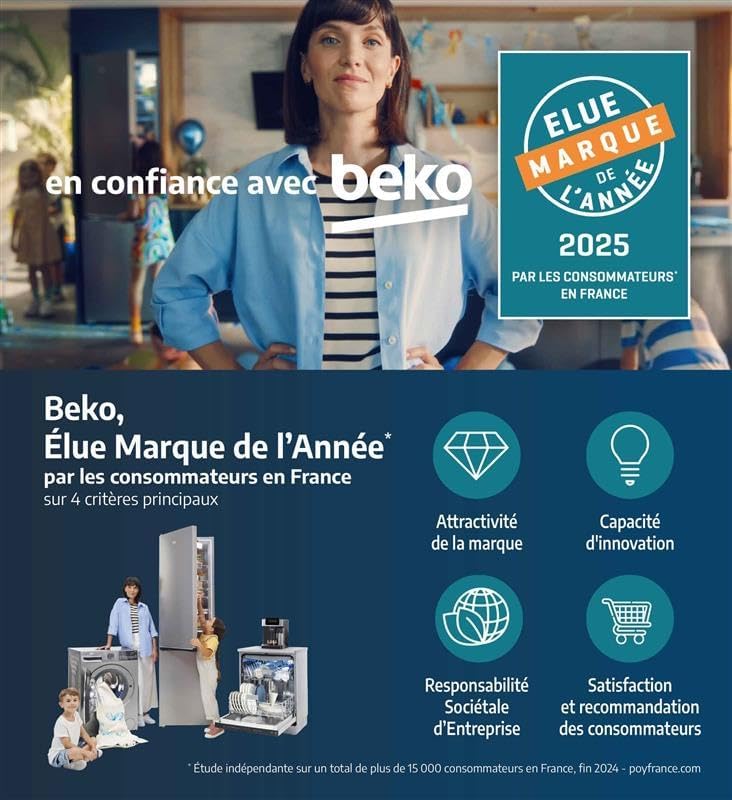 Beko - BMOF30B - Elektroherd, Umluftgaren, 30 Liter, 1600 W, 4 Funktionen, Timer 120 min, Temperatur