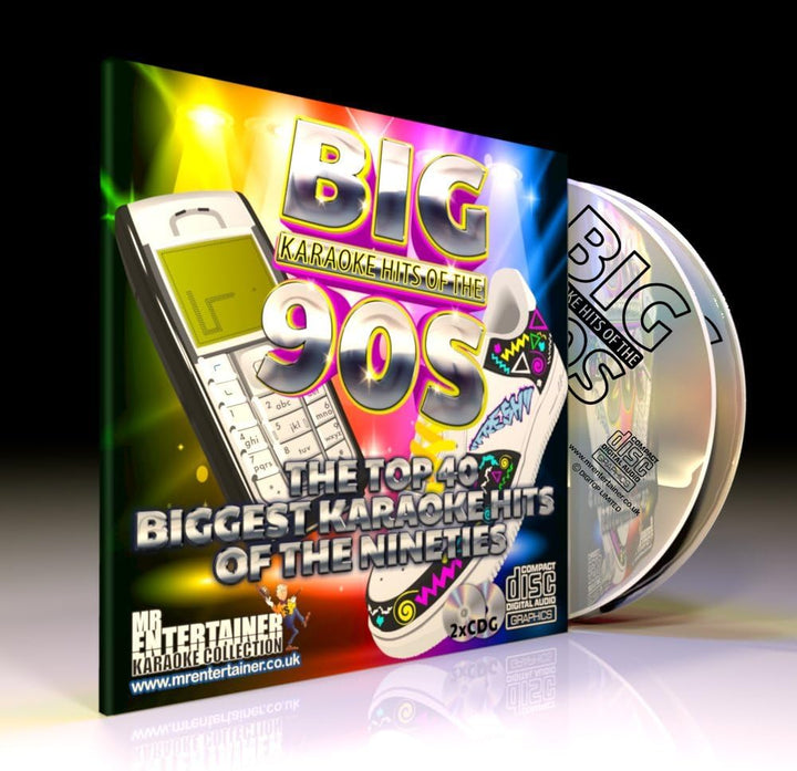 Karaoke CDG Pack - Big Hits of the Decades - 40 grösste Songs aus jedem Jahrzehnt, 60er, 70er, 80er,