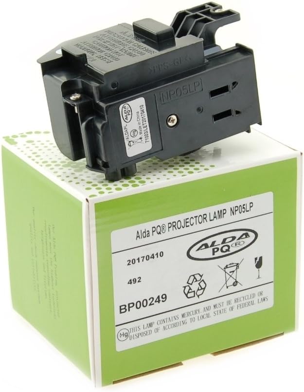 Alda PQ Premium, Beamer Lampe kompatibel mit NEC NP901W, NP905, NP905G, VT700G, VT800G, NP05LP, 6000