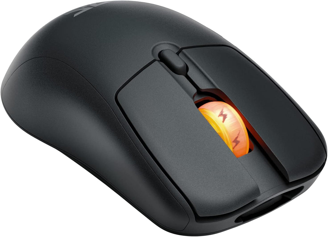 Fnatic BOLT Schwarz kabellose Gaming Maus – Pixart 3370 Sensor, 67g, WiFi & Bluetooth Akkulaufzeit 1
