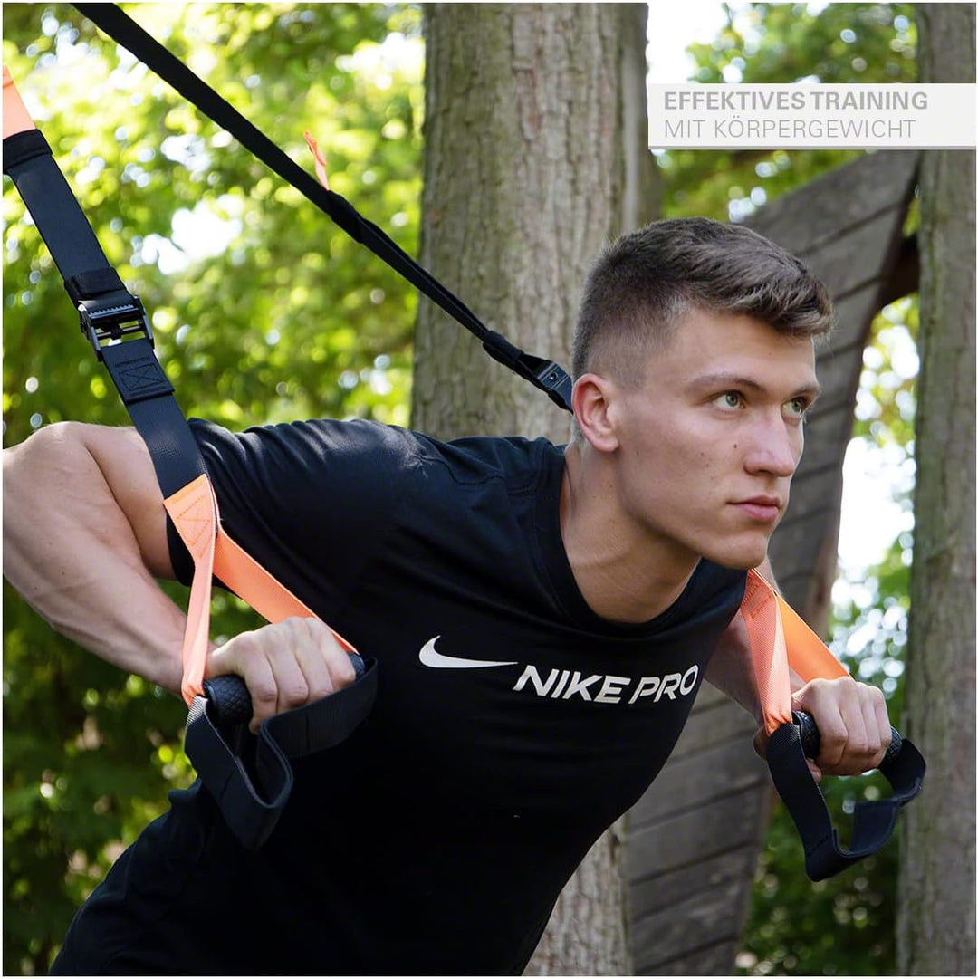 TUNTURI Slingtrainer, Schlingentrainer, Suspension, Fitness, Sling Trainer