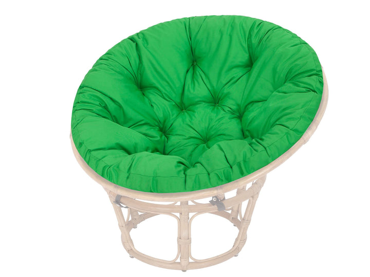 PillowPrim Polster für Papasansessel, Auflage, Ersatzpolster Papasan D 114 cm, Bodenkissen gepolster