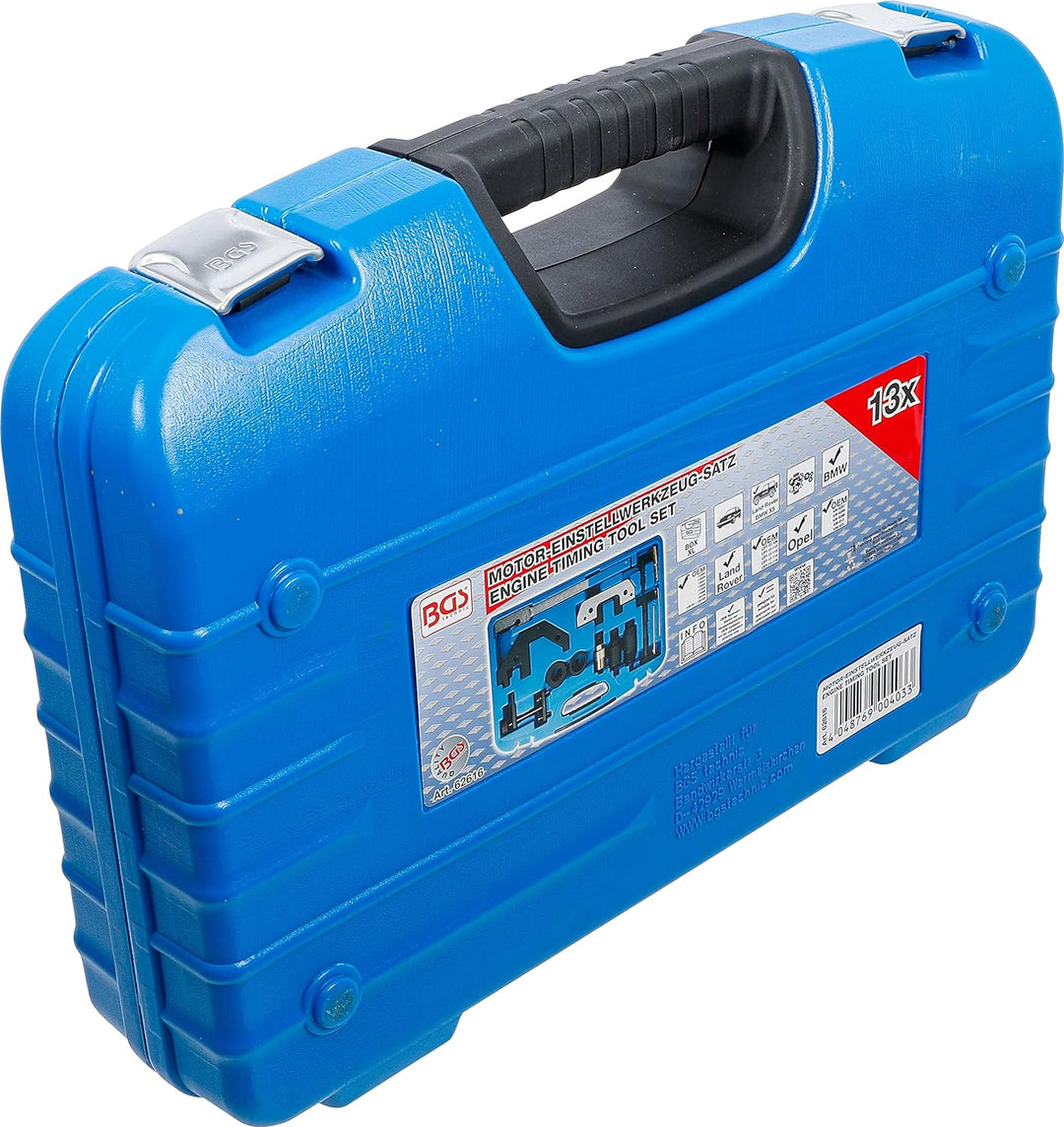 BGS 62616 | Motor-Einstellwerkzeug-Satz | für BMW Diesel | 13-tlg. Motor-Einstellwerkzeug-Satz | 13-