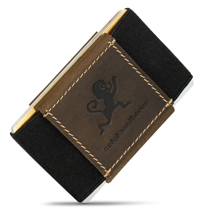 MakakaOnTheRun® Kartenetui Herren Wallet, Kartenhalter, Kreditkartenetui, Slim Wallet Herren Geldbör