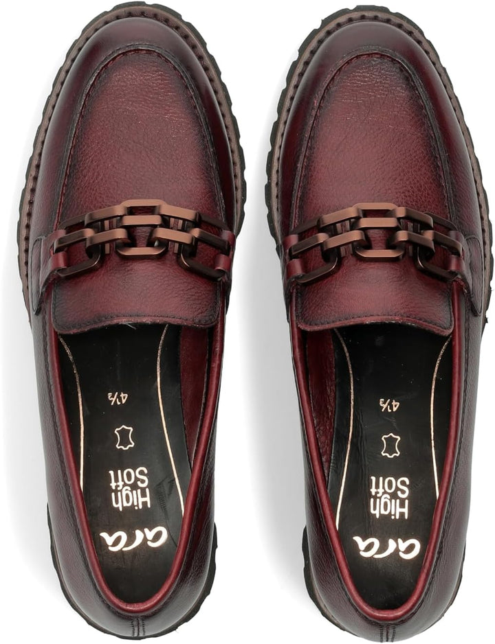 ARA Damen Slipper Kent schwarz 41.5 EU Schmal Amarone, 41.5 EU Schmal Amarone