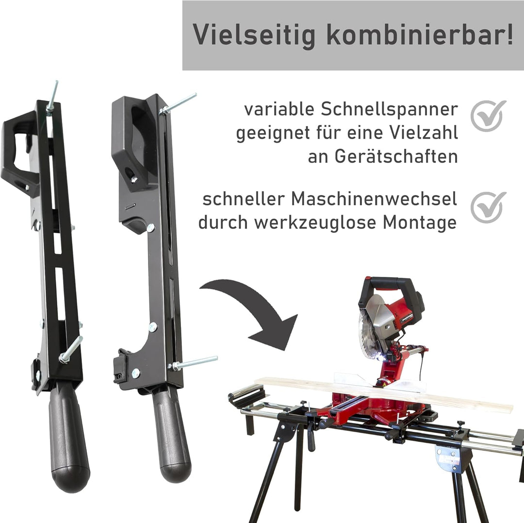 LEMODO Kappsägen Untergestell - Maschinengestell - Kappsägen-Werkbank - Arbeitstisch für Schleifmasc