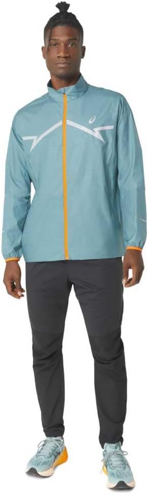 ASICS Herren Laufjacke LITE-SHOW foggy teal S