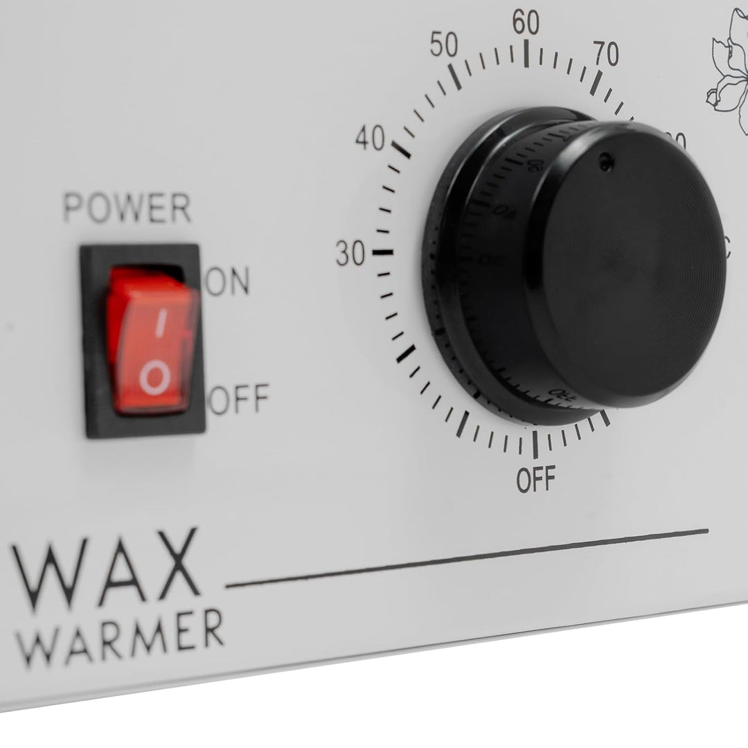 VonVVer Wachswärmer 1L - Wachsheizung 200W Elektrischer Wachswärmer 0-100℃ Temperatur Einstellbar Wa