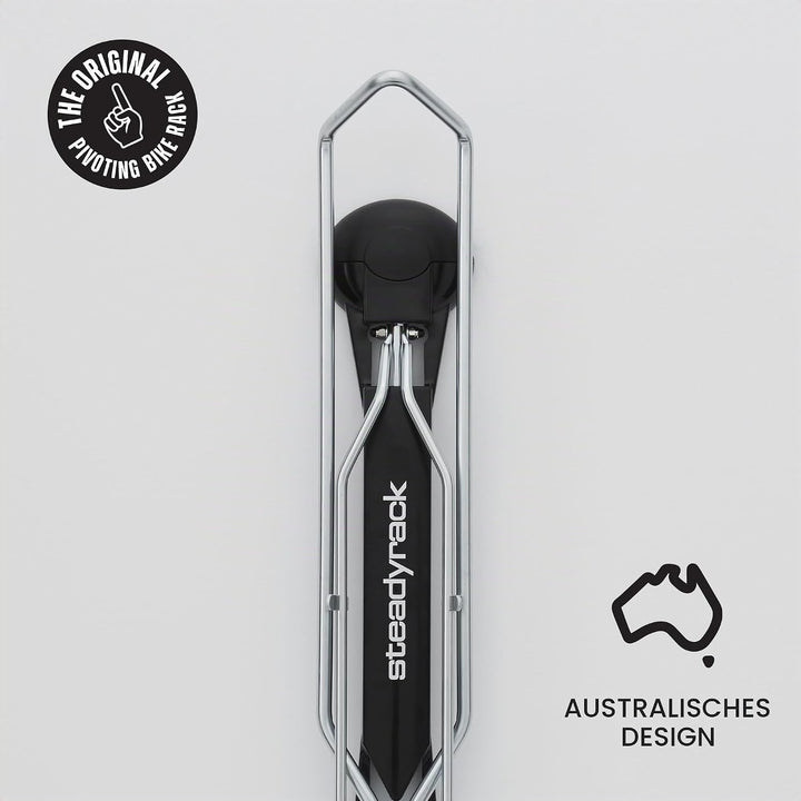Steadyrack Fahrrad Wandhalterung - Mountain Bike Rack - Fahrrad Wandhalterung Vertikal als Aufbewahr