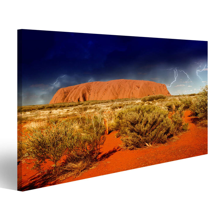 islandburner Bild Bilder auf Leinwand Landschaft des australischen Hinterlandes im Nordterritorium A