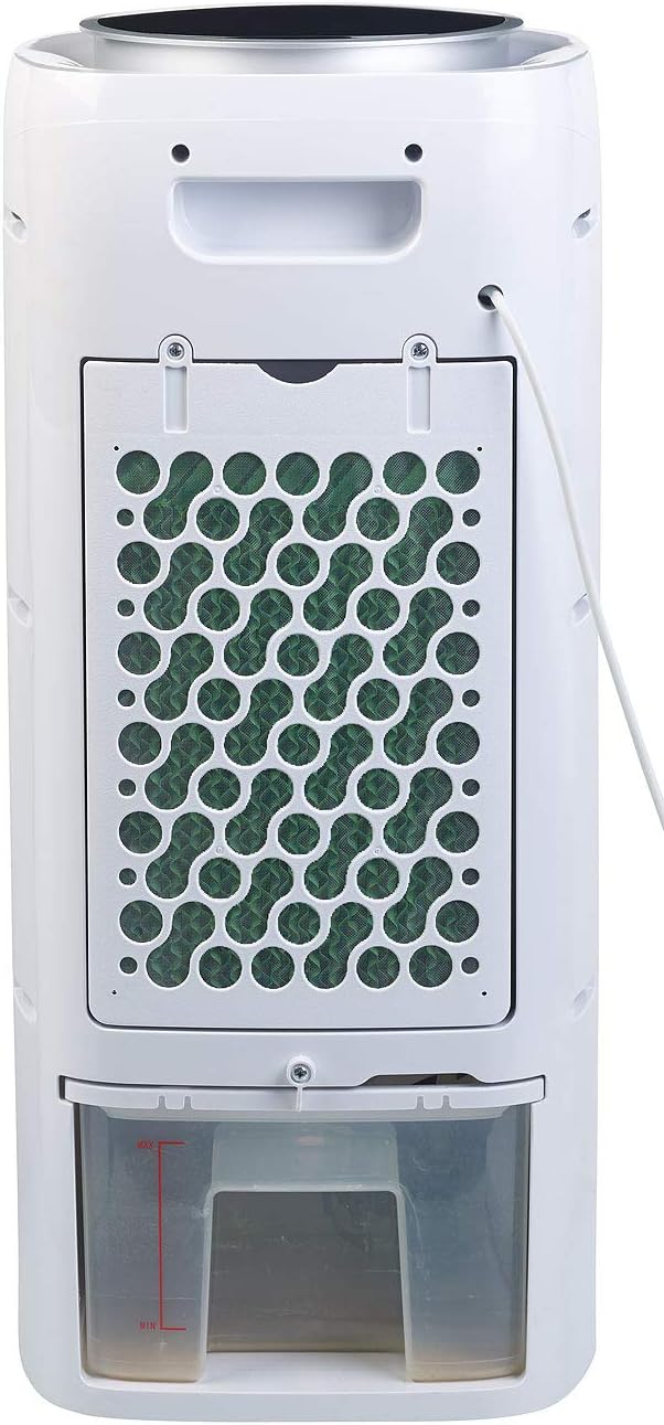 Sichler Haushaltsgeräte Ventilator mit Wasser: 3in1-Luftkühler, Luftbefeuchter, Ionisator, Touch, 6