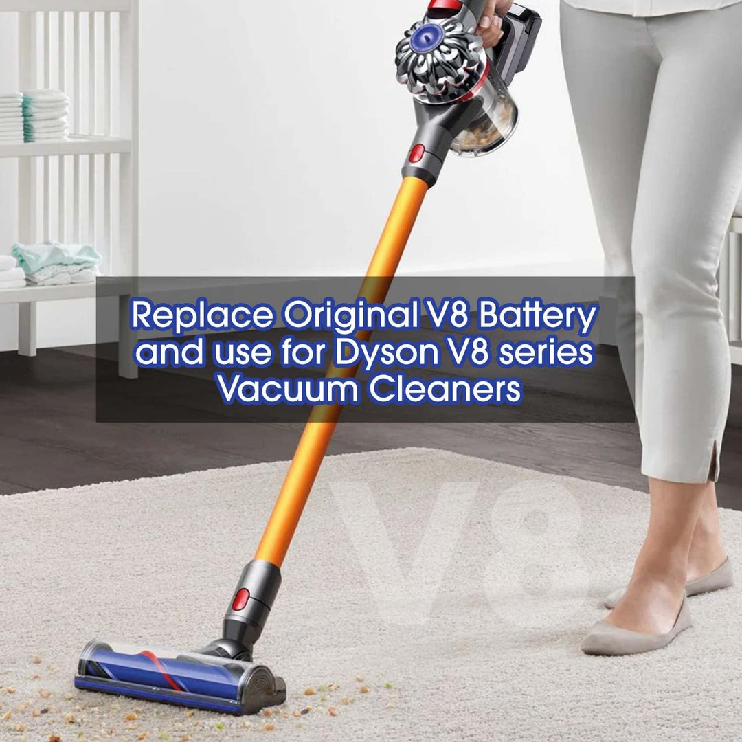 URUN für Dyson V8 Akku Adapter, MT18V8 Konvertiert für Makita 18V Lithium Akku Kompatibel für Dyson