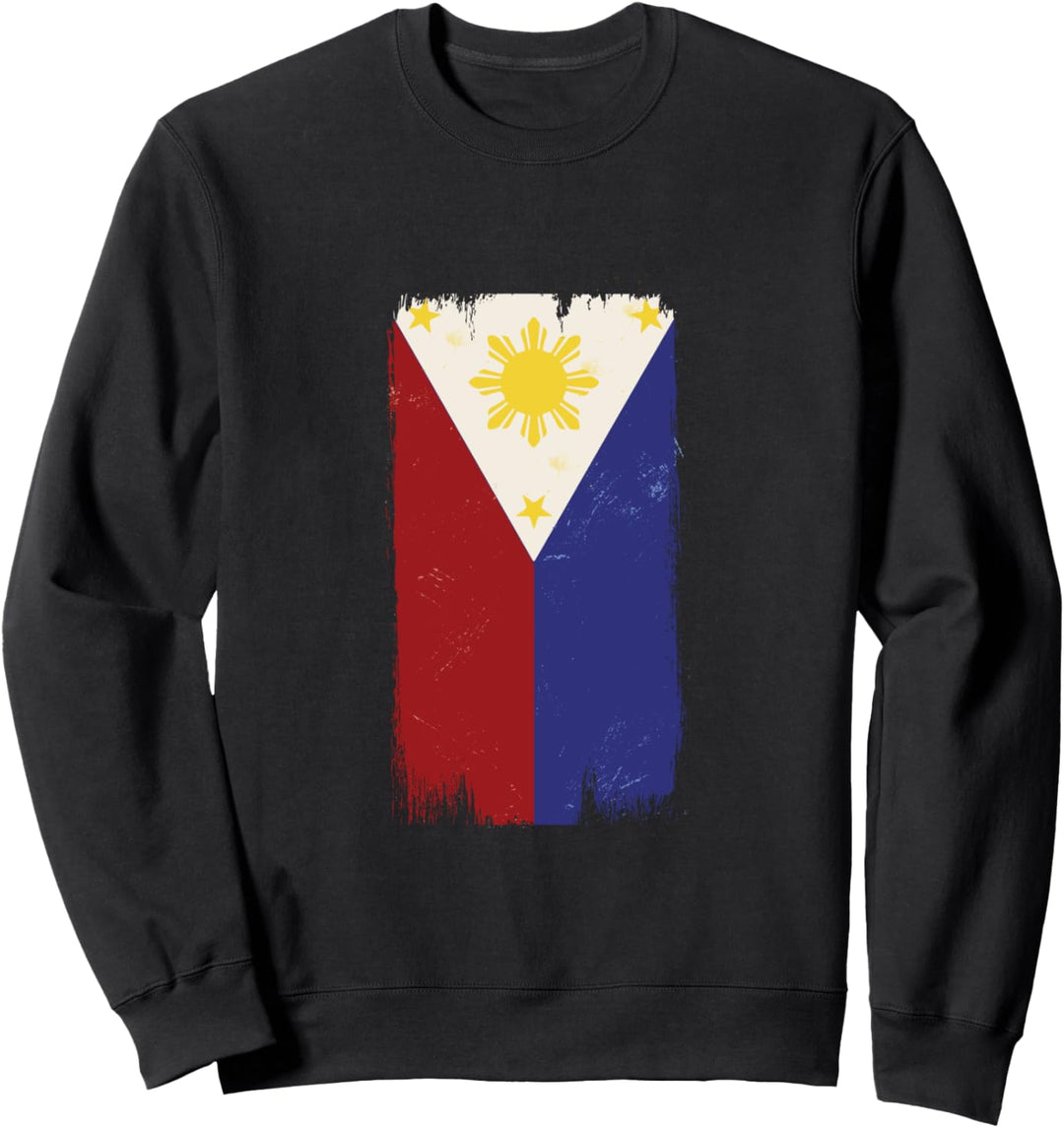 Vintage Philippinen Flagge, Filipina, Pinay, Pinoy, Philippine Sweatshirt