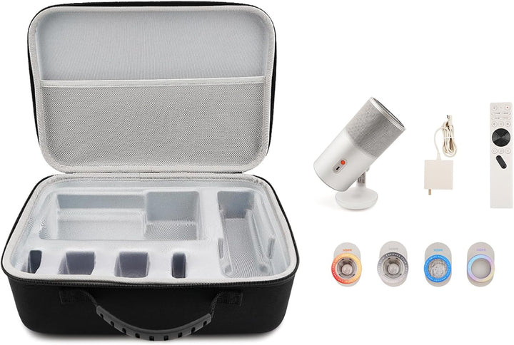 Reisetasche für XGIMI MoGo 4 Mini Beamer mit Akku Smart Outdoor Heimkino,Harte Tragbare Tragetasche