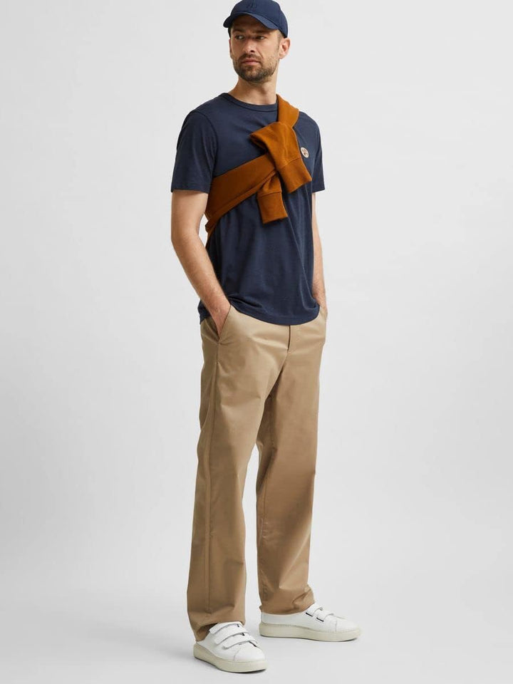 Selected Homme Loose 220 Flex Pants 32 Chinchilla, 32 Chinchilla