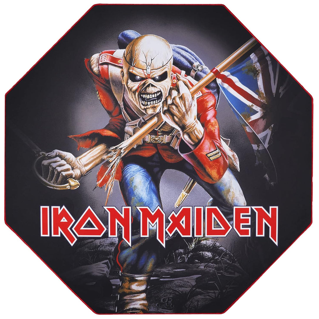 Iron Maiden – rutschfeste Gamer-Bodenmatte für Gaming und Bürostuhl