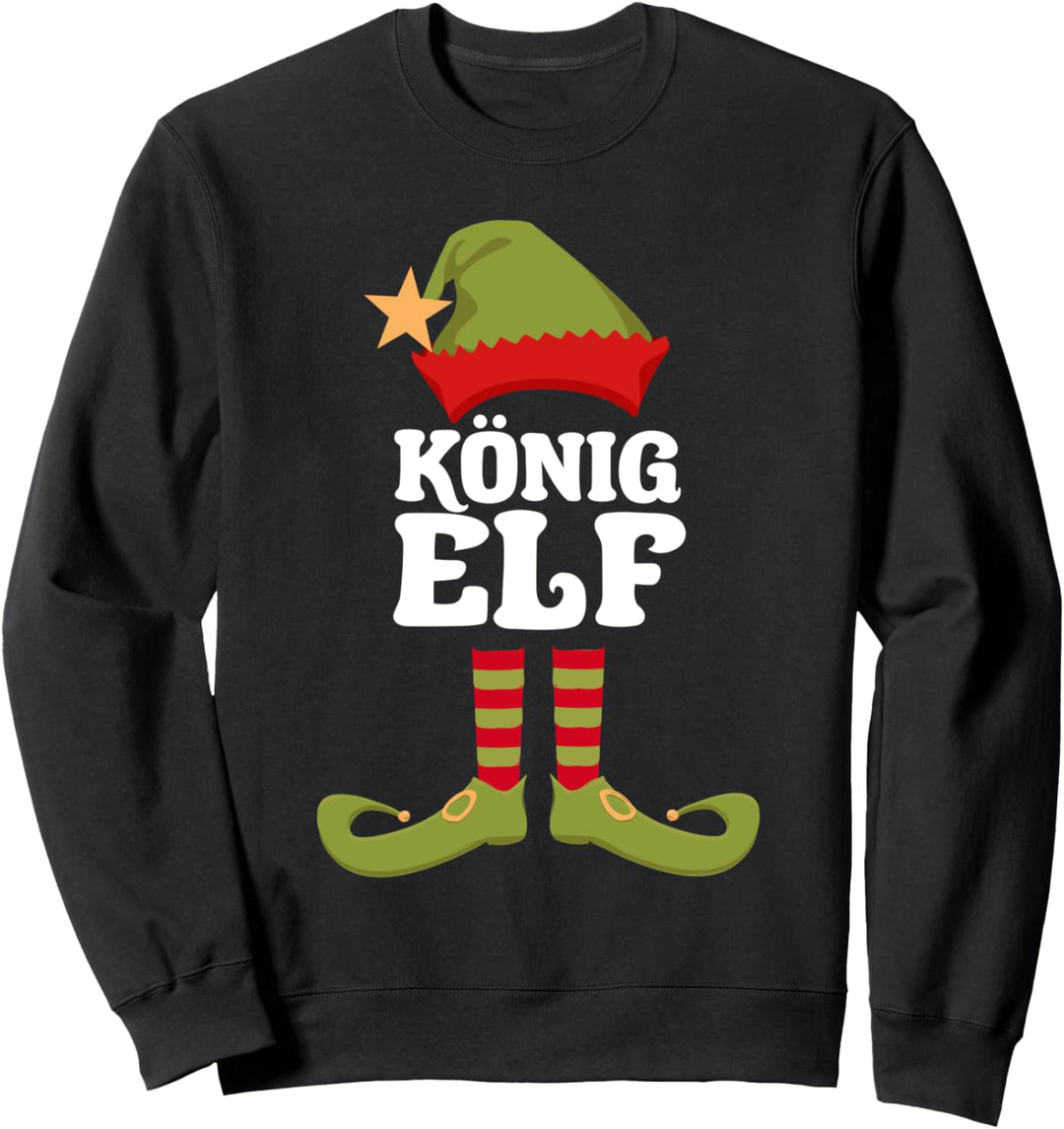 Königin Elfe Weihnachtself Weihnachten Sweatshirt