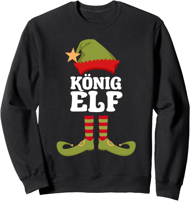 Königin Elfe Weihnachtself Weihnachten Sweatshirt