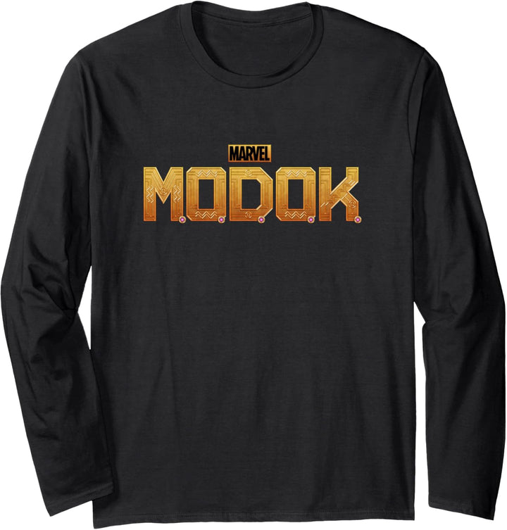 Marvel M.O.D.O.K. Logo Langarmshirt