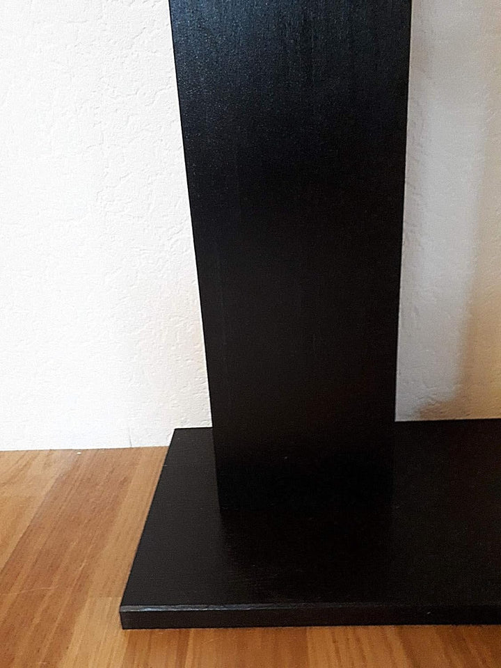 Dekokamin schwarz"Black", Kaminumrandung, Kaminkonsole