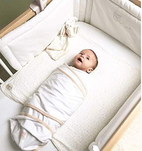 BÉABA, Puck-/Neugeborenendecke, Babydecke, beruhigt das Baby,-Textilien, 100% Baumwolljersey,