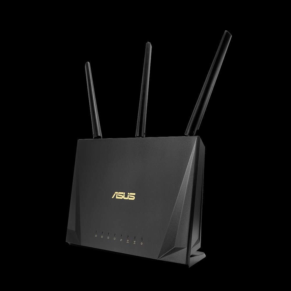Asus RT-AC85P Home Office Router (WiFi 5 AC2400 MU-MIMO, 4x Gigabit LAN, App Steuerung, USB 3.1, IPv