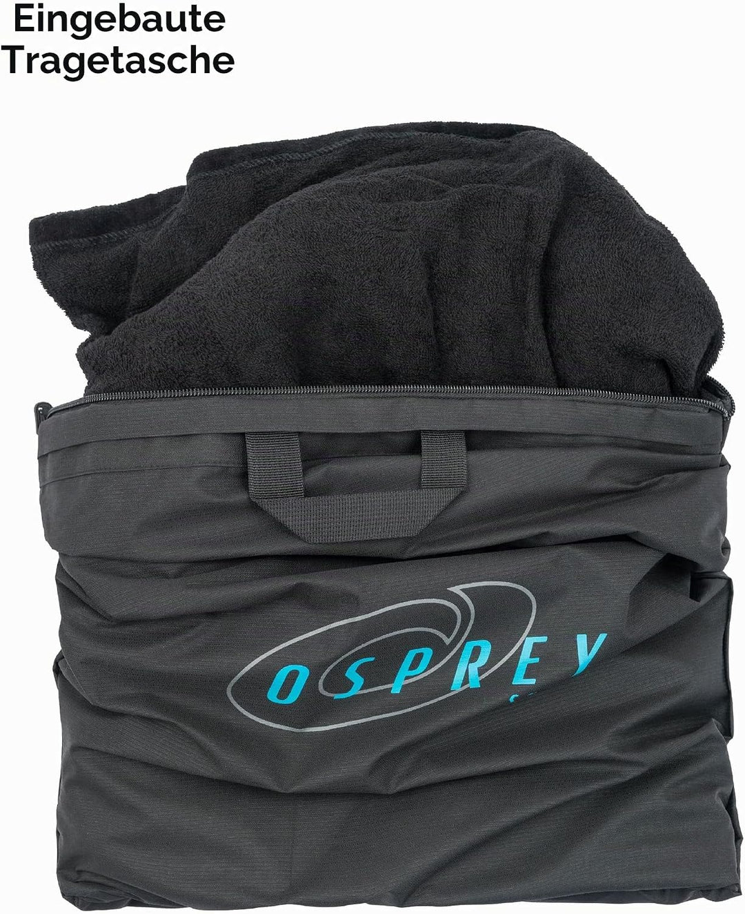 Osprey Handtuch Poncho | Unisex Kapuzen Surf Poncho Strand Wickelmantel für Damen und Herren Surfen