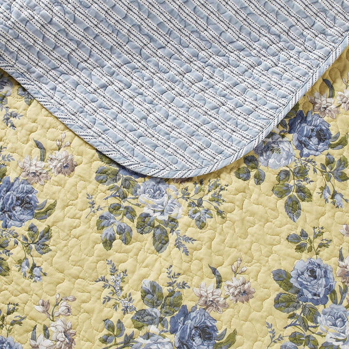 Laura Ashley Home Linley Collection Bettwäsche-Set, 100% Baumwolle, wendbar, leicht und atmungsaktiv