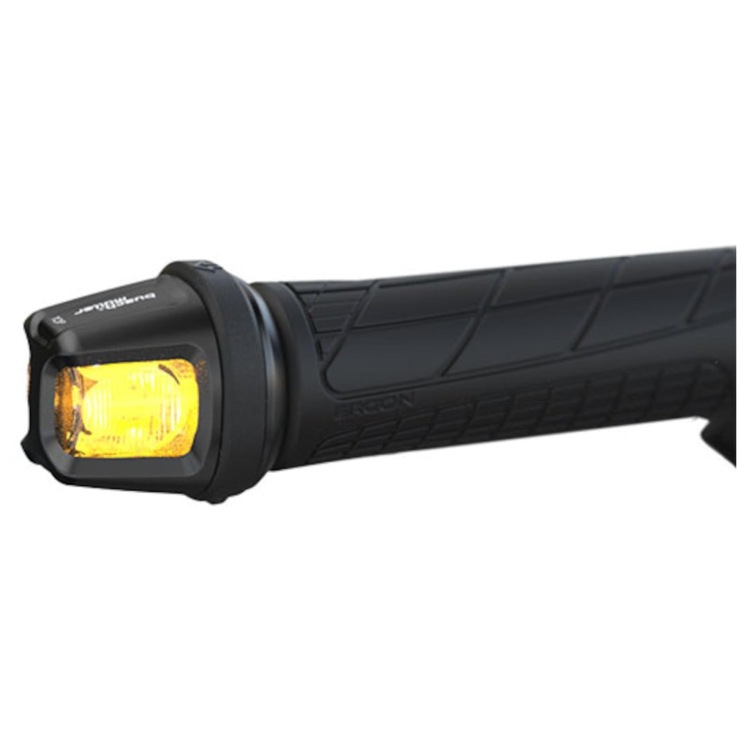 Busch+müller Blinker Turntec T2, Akkubetriebenes Blinkersystem, Schwarz, Aluminium, USB-C Aufladbar,