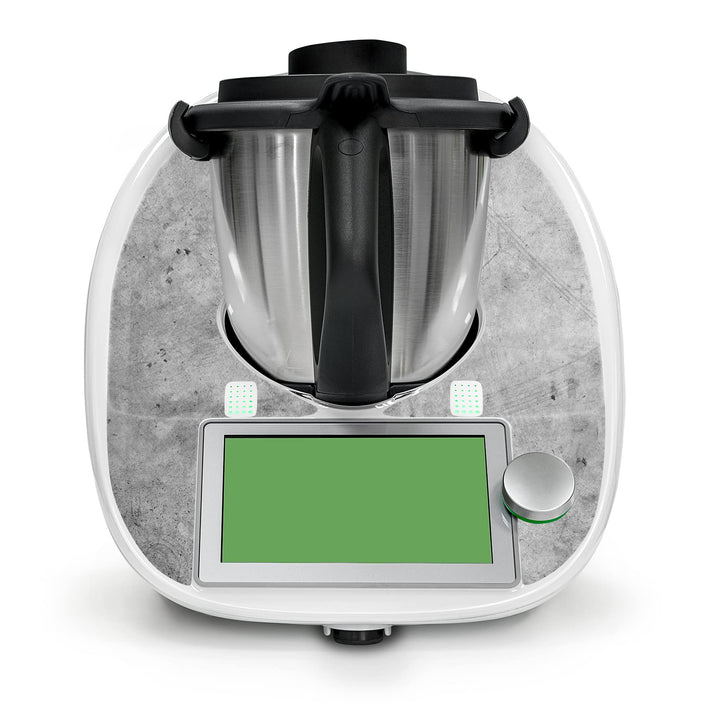 Deko Schutz Aufkleber kompatibel mit Küchenmaschine Thermomix TM6 Design Sticker Klebefolie Zubehör